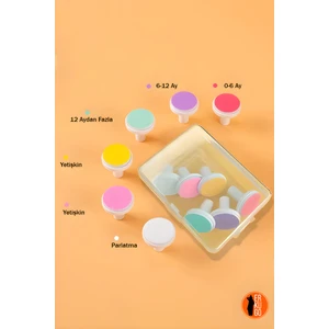 6 Adet Bebek Törpü Yedek Başlığı, Çocuk Bebek Dönerli Pilli Tırnak Kesme, Törpüleme Makinası Başlığı