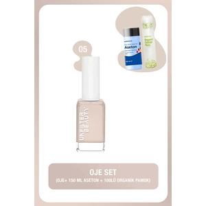 Unfilter Beauty No:05 Oje + 150 ml Aseton + 100 Adet Pamuk
