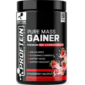 Pure Mass Gainer 1500g 15 Servis Çilek Aromalı