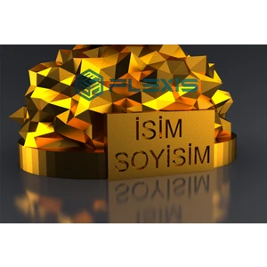 Isme Özel Fıfa Ballon D'or Maketi Orjinal Gold Kaplama 20 cm Kaliteli