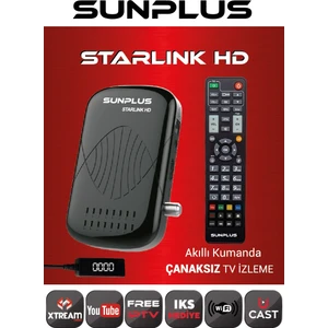 Starlınk Hd Uydu Alıcısı Full Hd 1080P Tv & Uydu Tek Kumanda