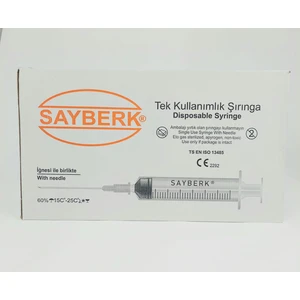 2cc Yeşil Kısa Uçlu 3 Parça Veteriner Enjektörü 300 Adet