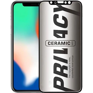 Apple iPhone x Hayalet Ekran Koruyucu Mat Seramik Hayalet Gizli