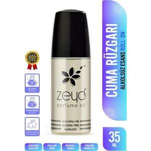 Cuma Rüzgarı Kokulu Alkolsüz Esans 35 ml Parfüm Esansı Roll-on Edp Esansiyel Yağ Zeyd