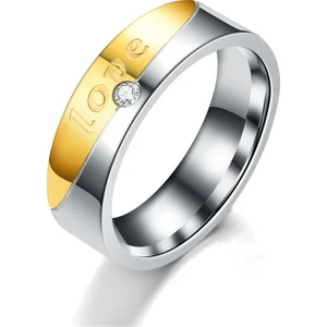 Titanyum Çelik Yüzük (Yurt Dışından)