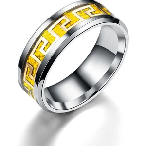 Titanyum Çelik Yüzük (Yurt Dışından)