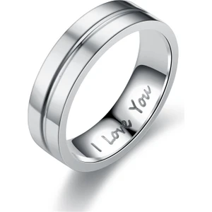 Titanyum Çelik Yüzük (Yurt Dışından)