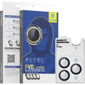  ip 15 Pro Pvd Stainless Steel Su ve Toz Geçirmez Lens Koruyucu Mavi