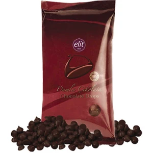 Bitter Damla Çikolata 1kg Glutensiz