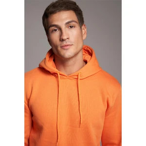 Çetinkaya Mentality 3035 3 Ip Kapşonlu Oranj Sweatshirt