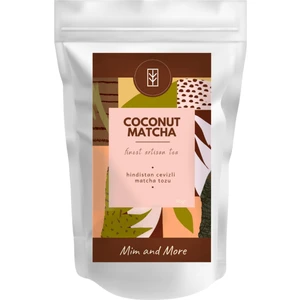 Mim and More Coconut Matcha - Hindistan Cevizli Aromalı Matcha, 50 gr