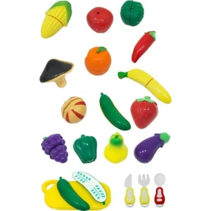 Berattoys 33 Parça Oyuncak Meyve Sebze Kesme Seti