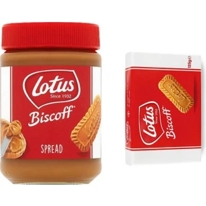 Biscoff Spread Bisküvi Kreması 400 gr + Biscoff Karamelize Bisküvi 125 gr
