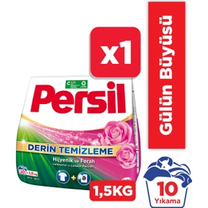Toz Çamaşır Deterjanı 1,5kg (10 Yıkama) Gülün Büyüsü