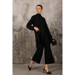 Melike Tatar Siyah Ceketli Tulum 32-9357