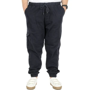 Büyük Beden Erkek Gabardin Kargo Jogger Pantolon Doğa 21927 Lacivert