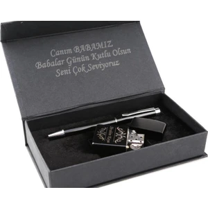 Kişiye Özel Kalem Çakmak Seti Özel Kutulu