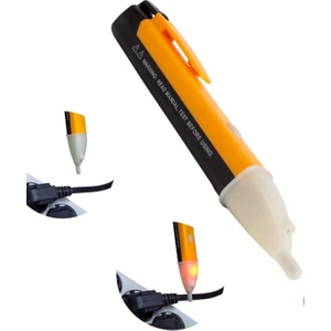 Toptan Ucuz Al Dedektörlü Temassız Işıklı Kablo Voltaj Kalemi