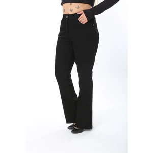 Era Lisa Ispanyol Paça Likralı Büyük Beden Kot Pantolon