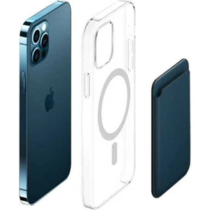 Piyasa Sepeti Apple iPhone 12 6.1'' Deri Cüzdan MagSafe Kahverengi