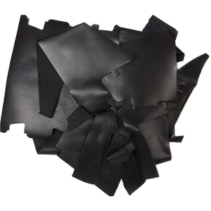 1 kg Renkli Deri Parçaları