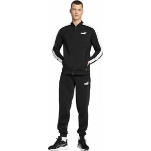 Erkek Eşefman Takımı Tricot Suit Unisex Eşofman Takım 677428-01 Siyah