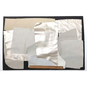 1 kg Renkli Deri Parçaları