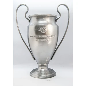 Uefa Şampiyonlar Ligi Kupası Orjinal Kaliteli Metalik Kaplama 40 cm