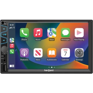 HR-G752 Ince Kasa Ayarlanabilir Car Playli Oto Double Teyp 7''inç Bluetooth-Usb-Aux-Sd-Fm +Kamera
