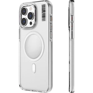 iPhone 14 Pro Max Uyumlu Kılıf Magsafe Şarj Özellikli Youngkit Crystal Shield Serisi Kapak Şeffaf
