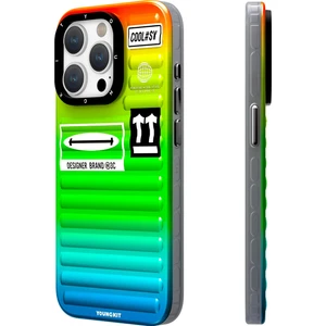 iPhone 15 Pro Max Uyumlu Kılıf Youngkit The Secret Color Serisi Kapak Yeşil