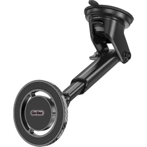 Magnetik Araç Telefon Tutucu Go Des GD-HD938 Teleskopik Tasarım 360 Derece Dönebilen Vantuzlu