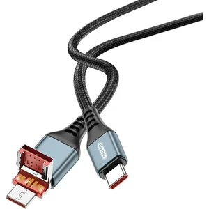 Type-C To Type-C ve Usb-A To Type-C Kablo 1.2m Go Des GD-UC593 Biyonik Terminal Tasarım PD65W