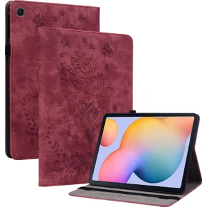 Deri Tablet Kılıfı Samsung Galaxy Tab A9 Plus 11 Darbeye Dayanıklı Koruyucu Tablet Kılıfı (Yurt Dışından)