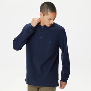 Nautıca Erkek Lacivert Classıc Fıt Uzun Kollu Polo K37351T.4NV