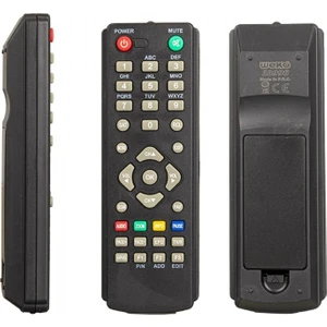 Weko Kr Botech Pıko 120 Gold* Wısmann*magbox Kıng Uydu Kumanda (33998=7163) Siyah