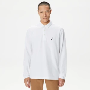 Nautıca Erkek Beyaz Classıc Fıt Uzun Kollu Polo K37351T.1BW