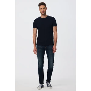 Lee Cooper Jagger Normal Bel Dar Kesim Düz Paça Mavi Erkek Jean Pantolon