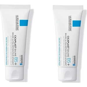 La Roche-Posay Cicaplast Baume B5+ Onarıcı ve Yatıştırıcı Bakım Kremi 40 ml x 2 Adet