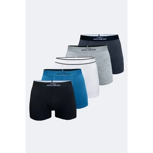 Erkek Karışık Renk 5 Li Pamuk Elastan Boxer 5M075