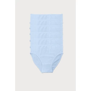 Kadın Beyaz 6 Lı Paket Modal Dar Kalıp Ara Bel Slip Külot 187