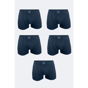 Erkek Füme 5 Li Pamuk Elastan Boxer 5M074