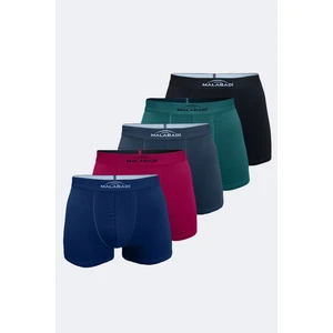 Erkek Karışık Renk 5 Li Pamuk Elastan Boxer 5M075