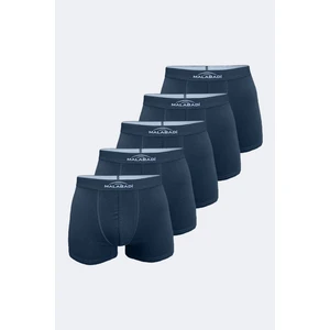 Erkek Füme 5 Li Pamuk Elastan Boxer 5M075