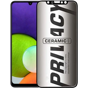 Samsung A22 Hayalet Ekran Koruyucu Mat Seramik Hayalet Gizli