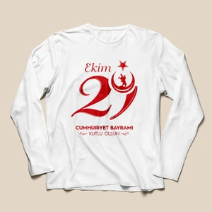 Sınıf Sepeti 29 Ekim Tişörtü - Uzun Kollu - TS918