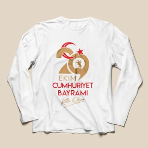 Sınıf Sepeti 29 Ekim Tişörtü - Uzun Kollu - TS915