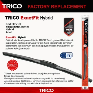 Exactfıt Hybrıd Tek Silecek 530MM