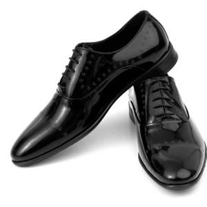 White Stone La Spezia 5192  Ayakkabı Siyah Rugan