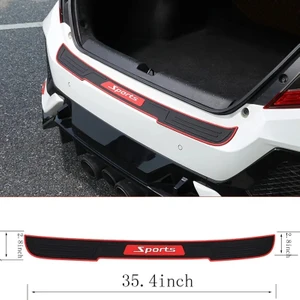 carhanson Volkswagen Fabia 2015-2023 için Arka Tampon Eşiği (Yurt Dışından)